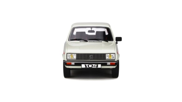 Peugeot 104 ZS Blanc Alaska 1984