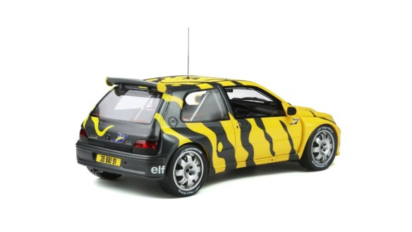 Renault Clio Maxi Présentaion Zebra Black & Yellow 1995