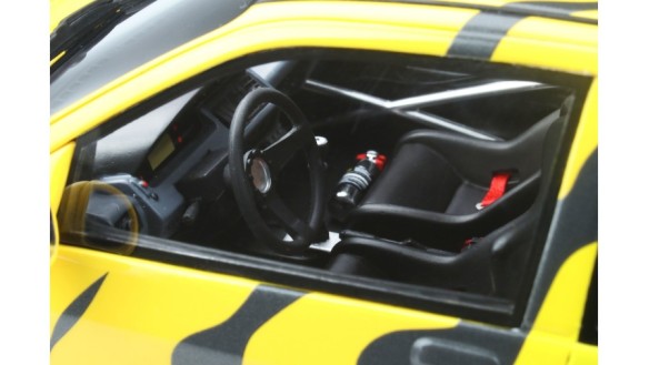 Renault Clio Maxi Présentaion Zebra Black & Yellow 1995