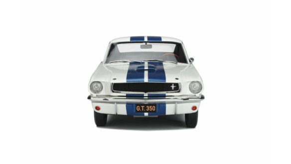 Shelby GT350 Wimbledon White and Blue stripes 1965
