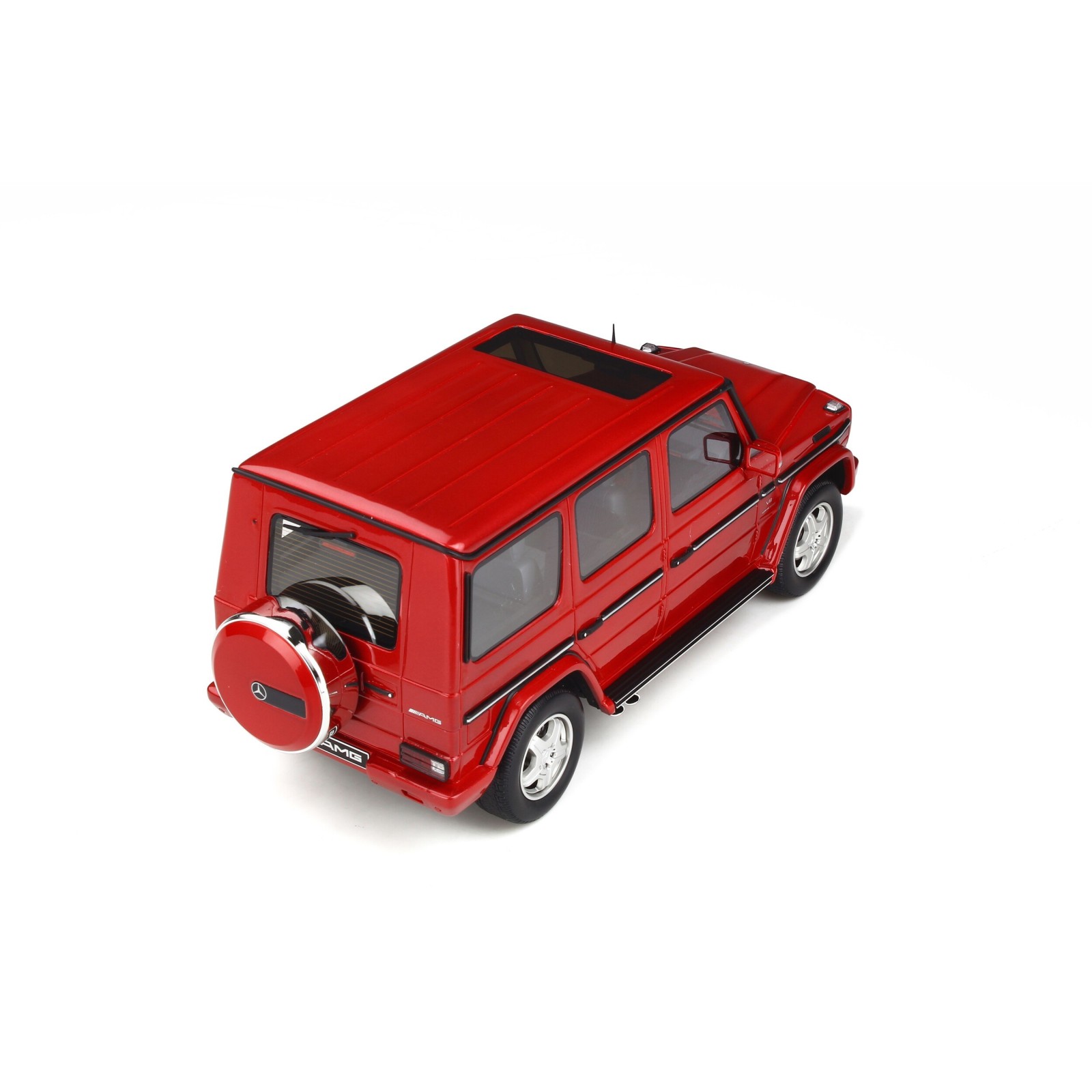 Mercedes-Benz G-Class 55 AMG Thulite Red Metallic 2003