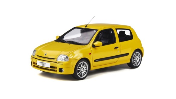 Renault Clio 2 Ph.1 R.S. Jaune Tournesol 1999
