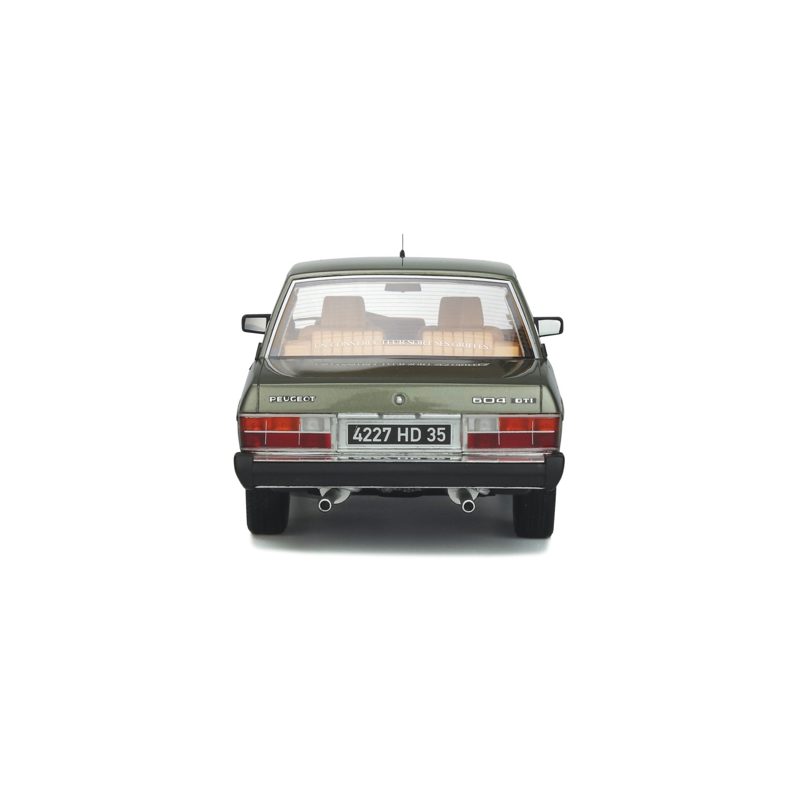 Peugeot 604 GTI Gris Fumée Metal 1984