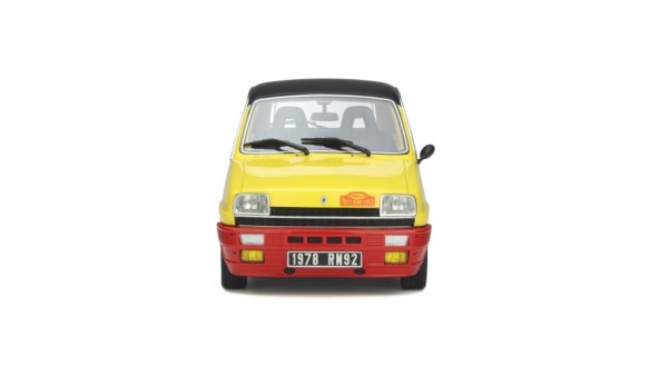 Renault 5 TS Monte-Carlo Jaune Tournesol 1978
