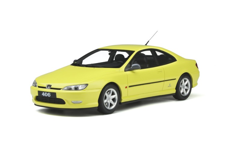 Peugeot 406 Ph.1 Coupe V6 Jaune Louxor 1997