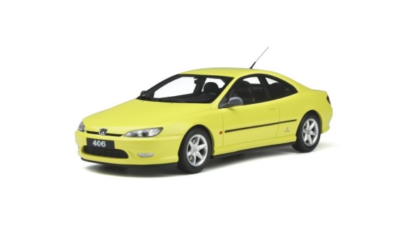 Peugeot 406 Ph.1 Coupe V6 Jaune Louxor 1997