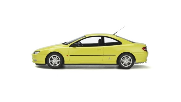 Peugeot 406 Ph.1 Coupe V6 Jaune Louxor 1997