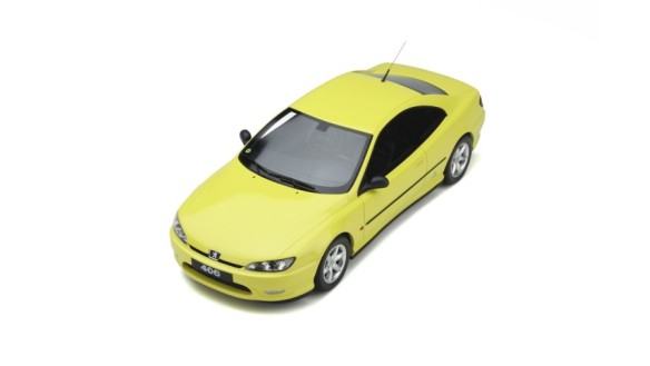 Peugeot 406 Ph.1 Coupe V6 Jaune Louxor 1997