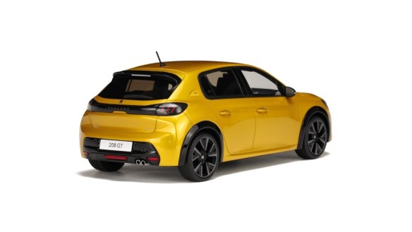 Peugeot 208 GT Jaune Faro 2020