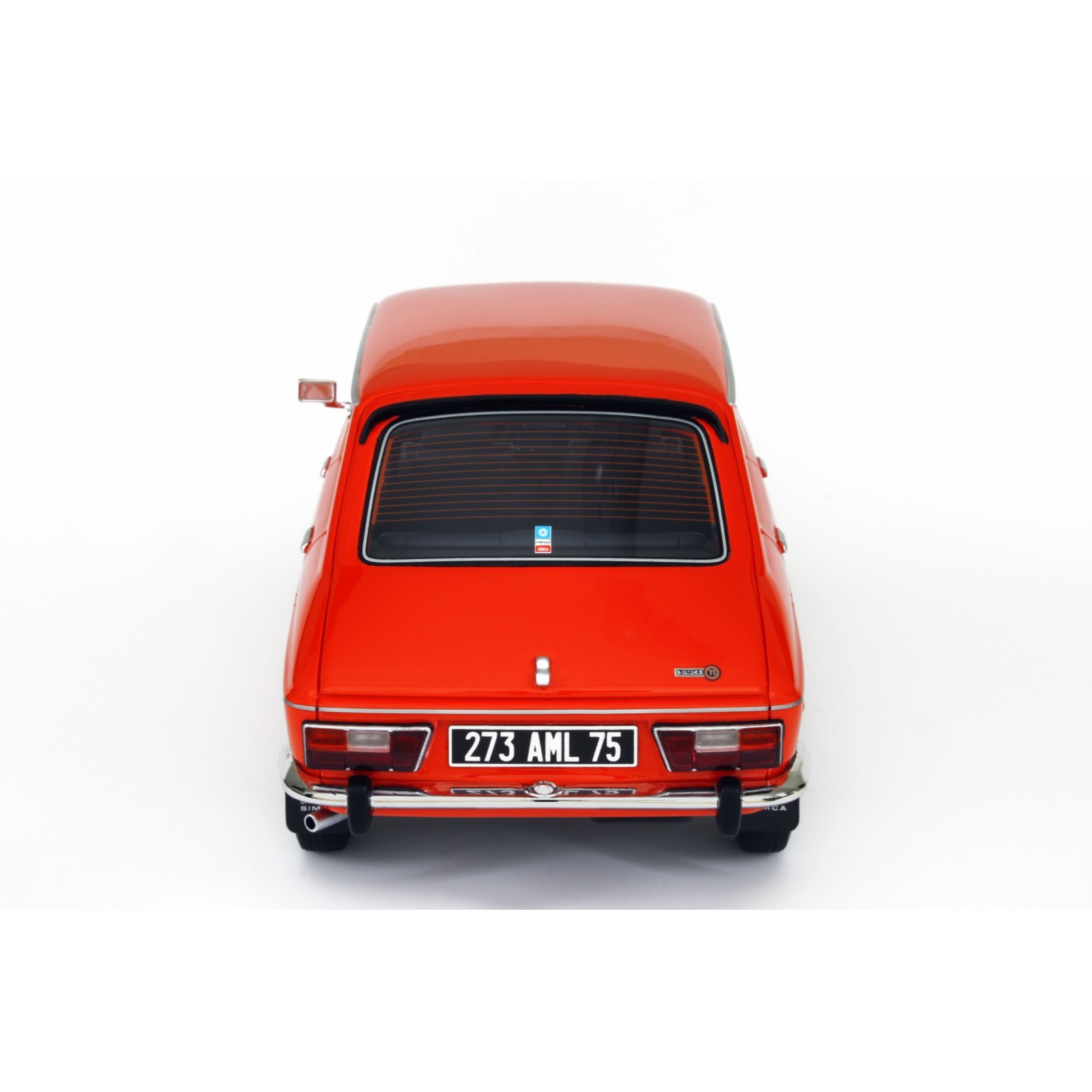 Simca 1100 TI Rouge Sumatra 1975