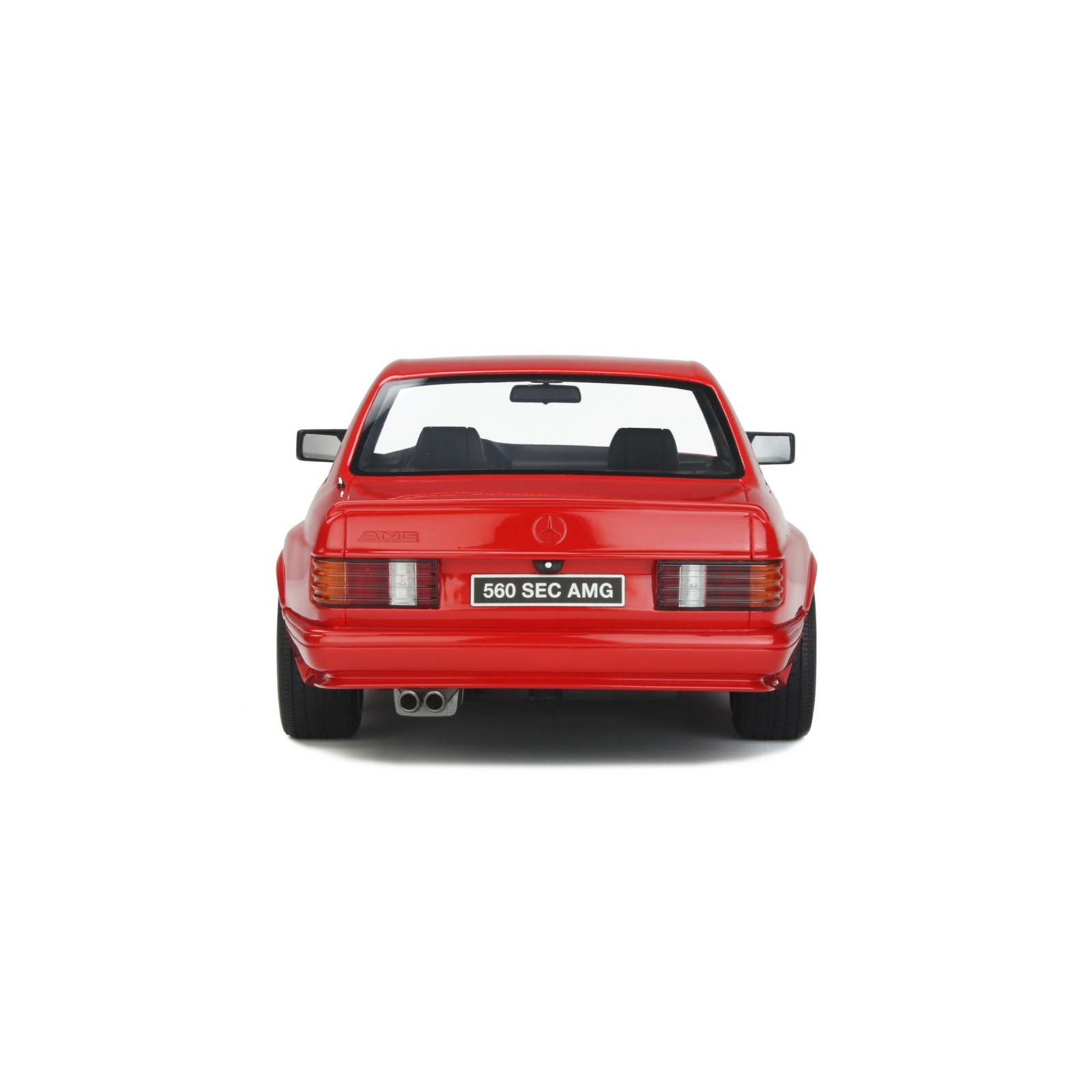 Mercedes-Benz W126 560 SEC wide body Signal Red 568 1986