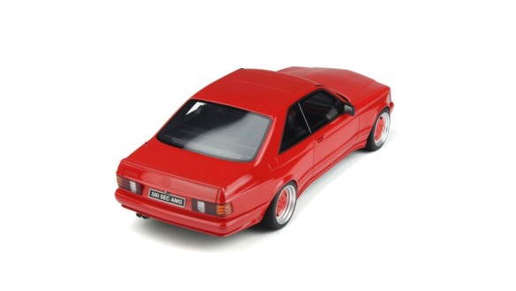 Mercedes-Benz W126 560 SEC wide body Signal Red 568 1986