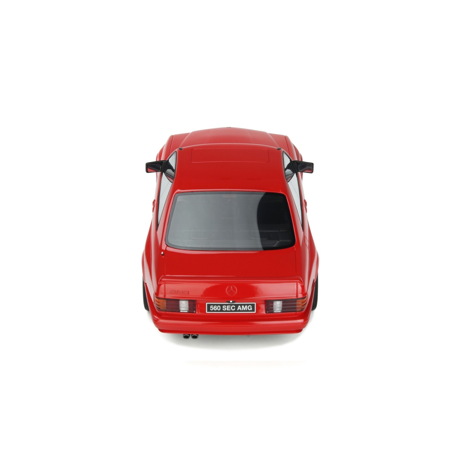 Mercedes-Benz W126 560 SEC wide body Signal Red 568 1986