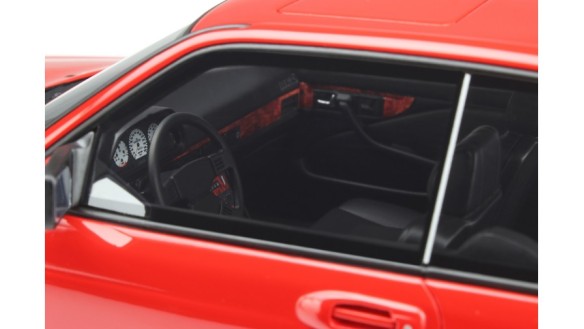 Mercedes-Benz W126 560 SEC wide body Signal Red 568 1986