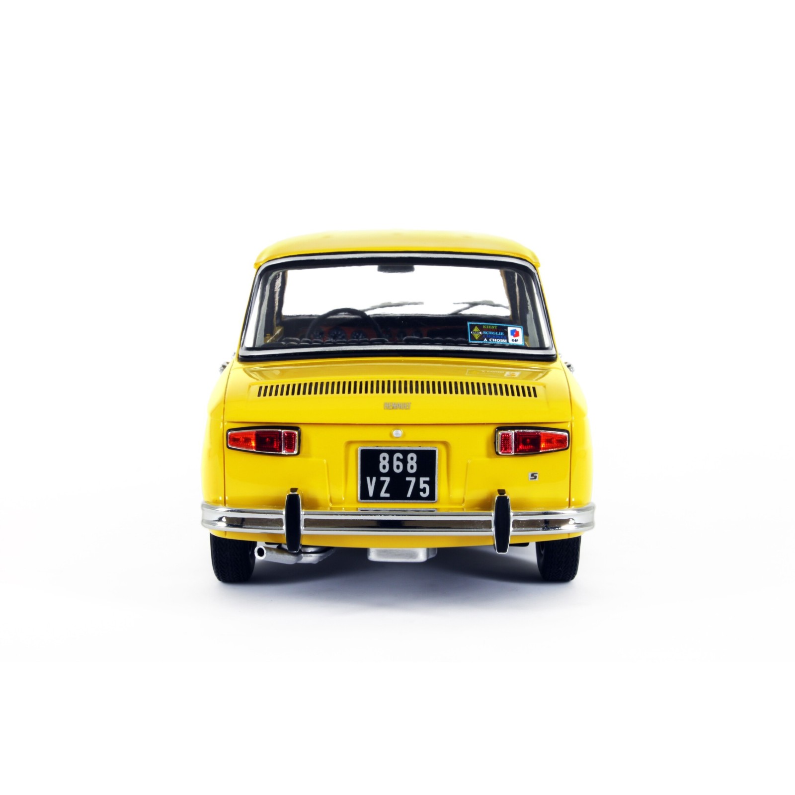 Renault 8 S Jaune 386 1968