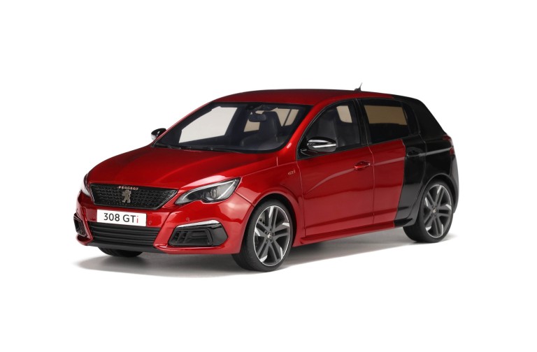Peugeot 308 GTI Rouge Ultimate / Noir Perla 2018