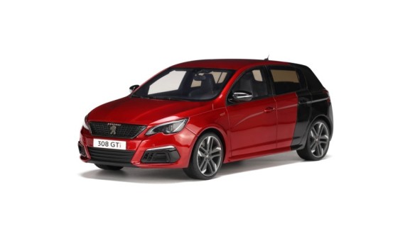 Peugeot 308 GTI Rouge Ultimate / Noir Perla 2018