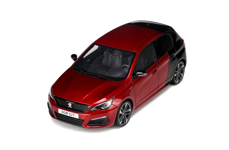 Peugeot 308 GTI Rouge Ultimate / Noir Perla 2018