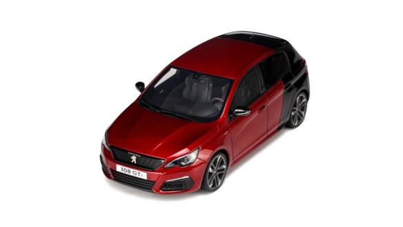 Peugeot 308 GTI Rouge Ultimate / Noir Perla 2018