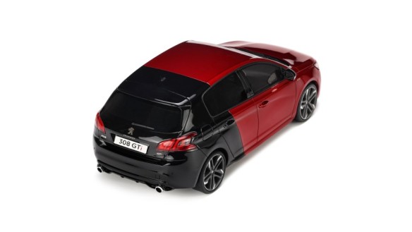 Peugeot 308 GTI Rouge Ultimate / Noir Perla 2018