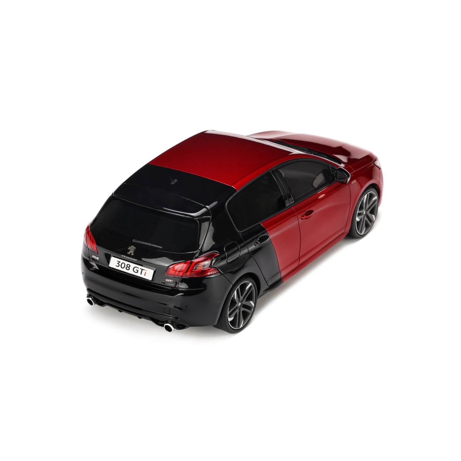 Peugeot 308 GTI Rouge Ultimate / Noir Perla 2018