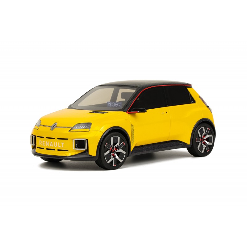 Renault 5 e-tech electric prototype Jaune Echo 2021