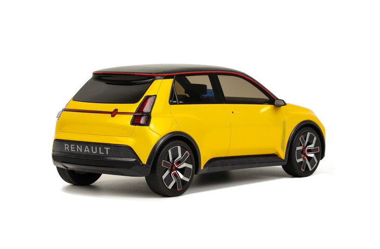 Renault 5 e-tech electric prototype Jaune Echo 2021