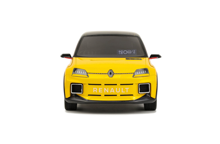 Renault 5 e-tech electric prototype Jaune Echo 2021