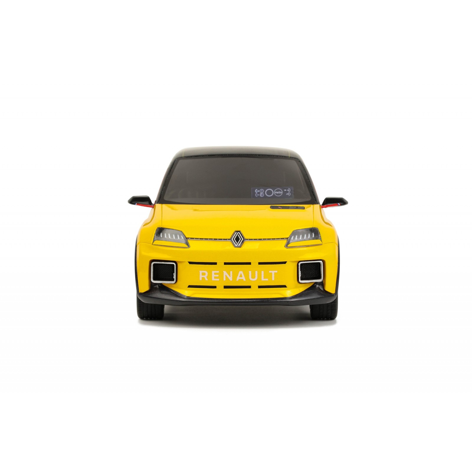 Renault 5 e-tech electric prototype Jaune Echo 2021