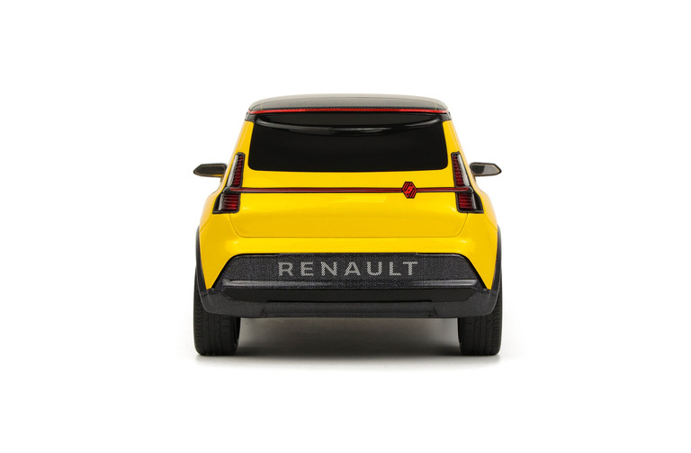 Renault 5 e-tech electric prototype Jaune Echo 2021