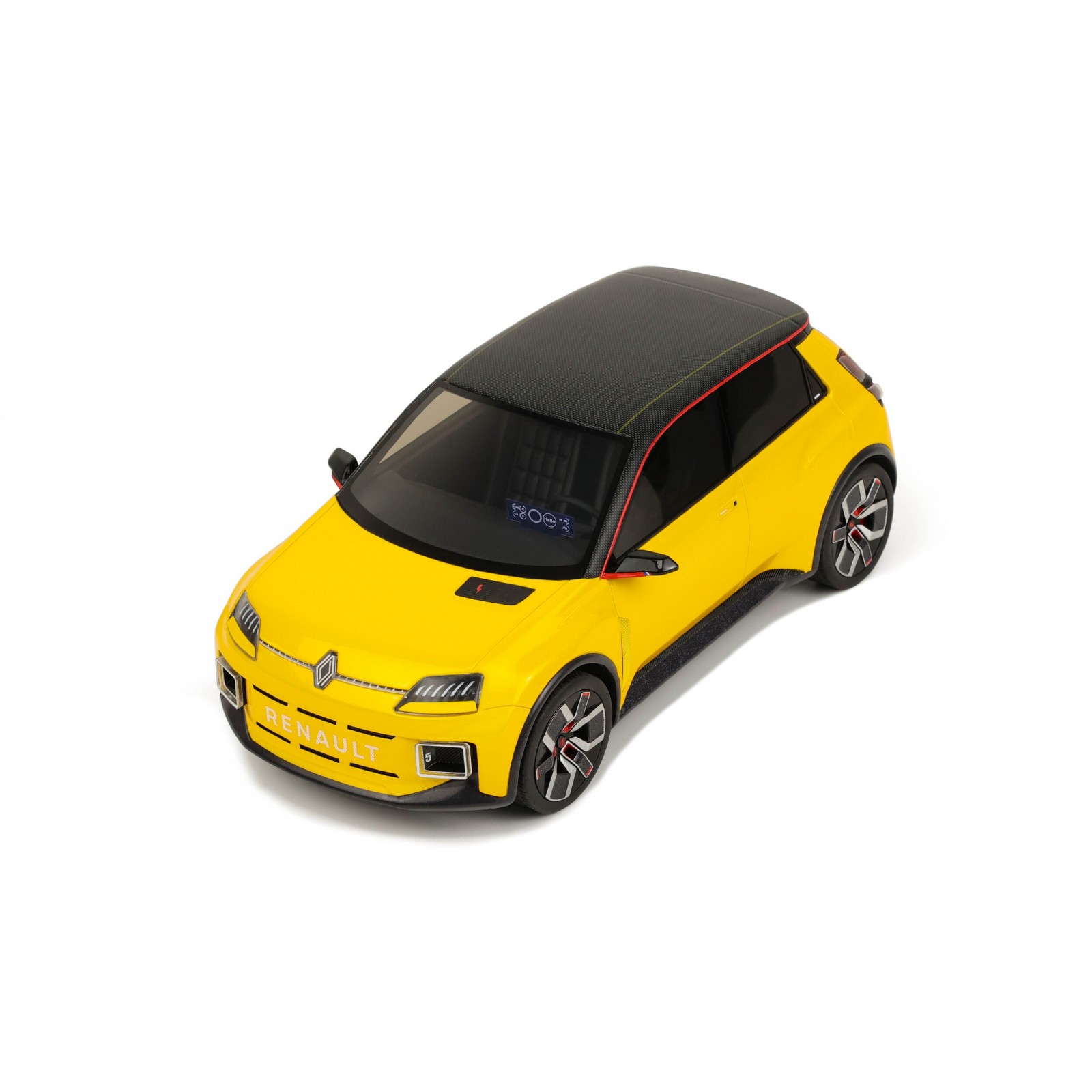 Renault 5 e-tech electric prototype Jaune Echo 2021