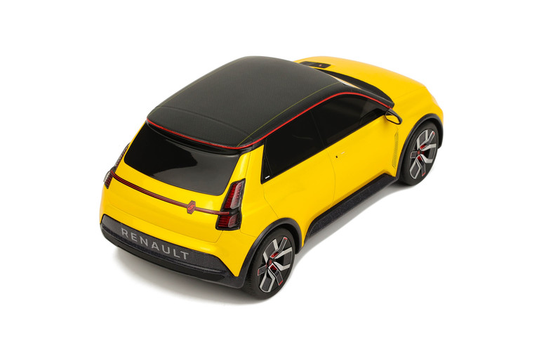 Renault 5 e-tech electric prototype Jaune Echo 2021