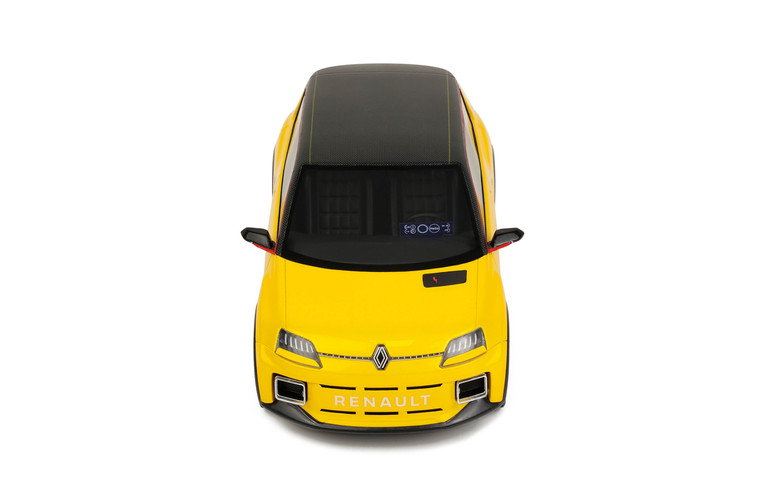 Renault 5 e-tech electric prototype Jaune Echo 2021