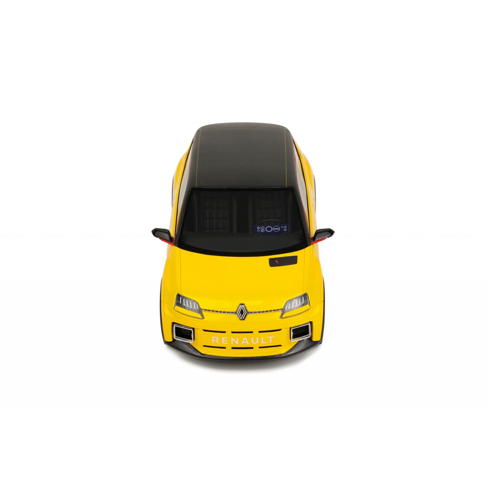 Renault 5 e-tech electric prototype Jaune Echo 2021