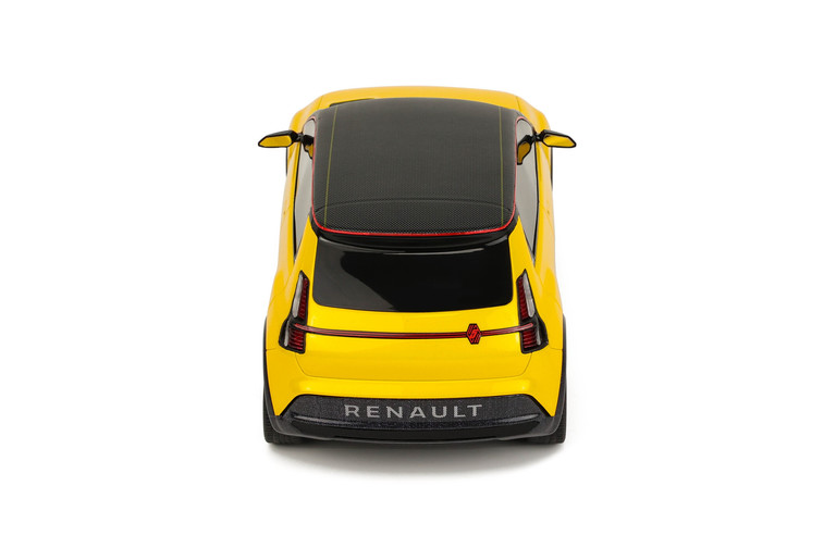 Renault 5 e-tech electric prototype Jaune Echo 2021