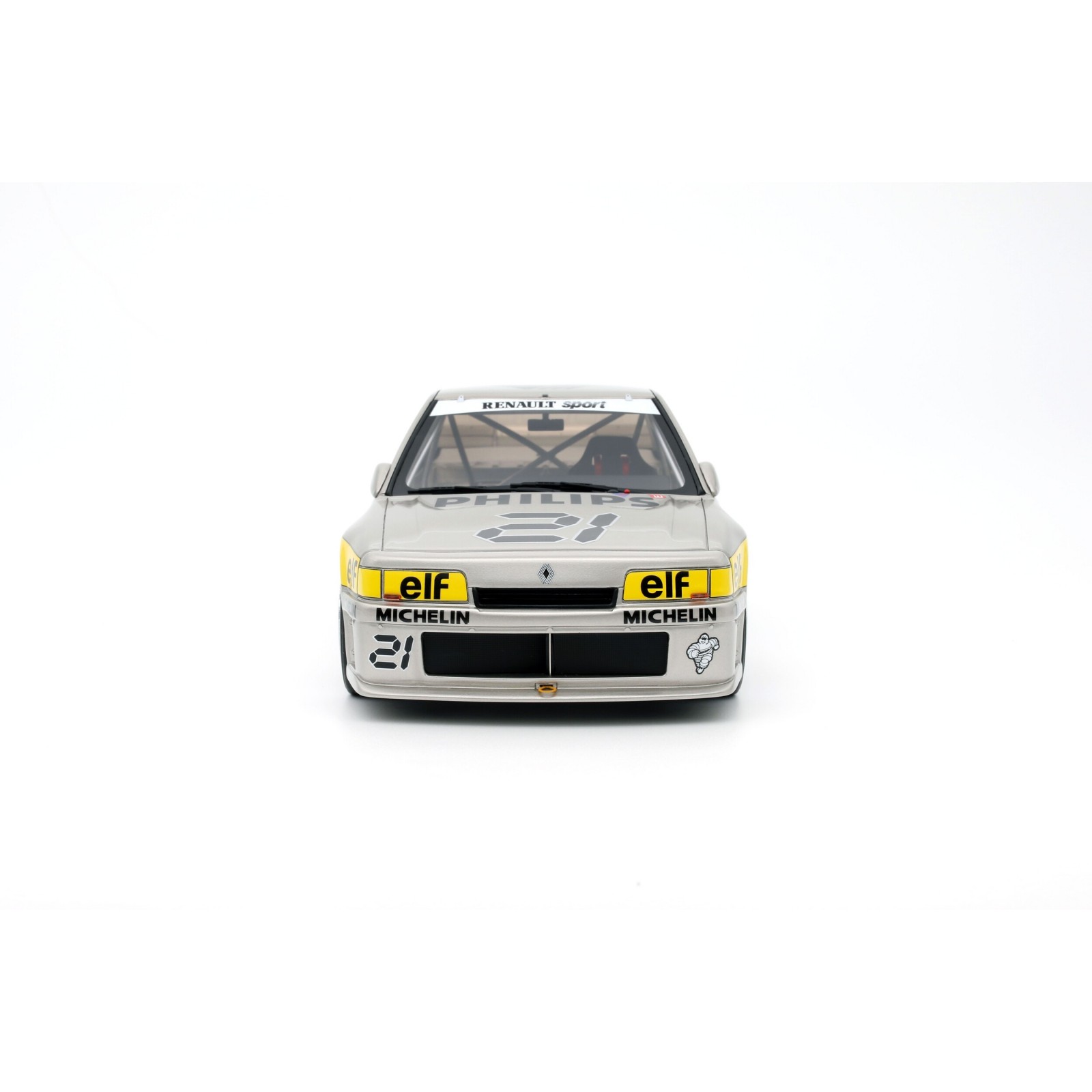 Renault 21 Super Production Silver 1988