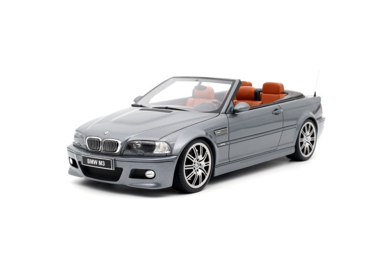 BMW E46 M3 Convertible Silver Grey A08 2004