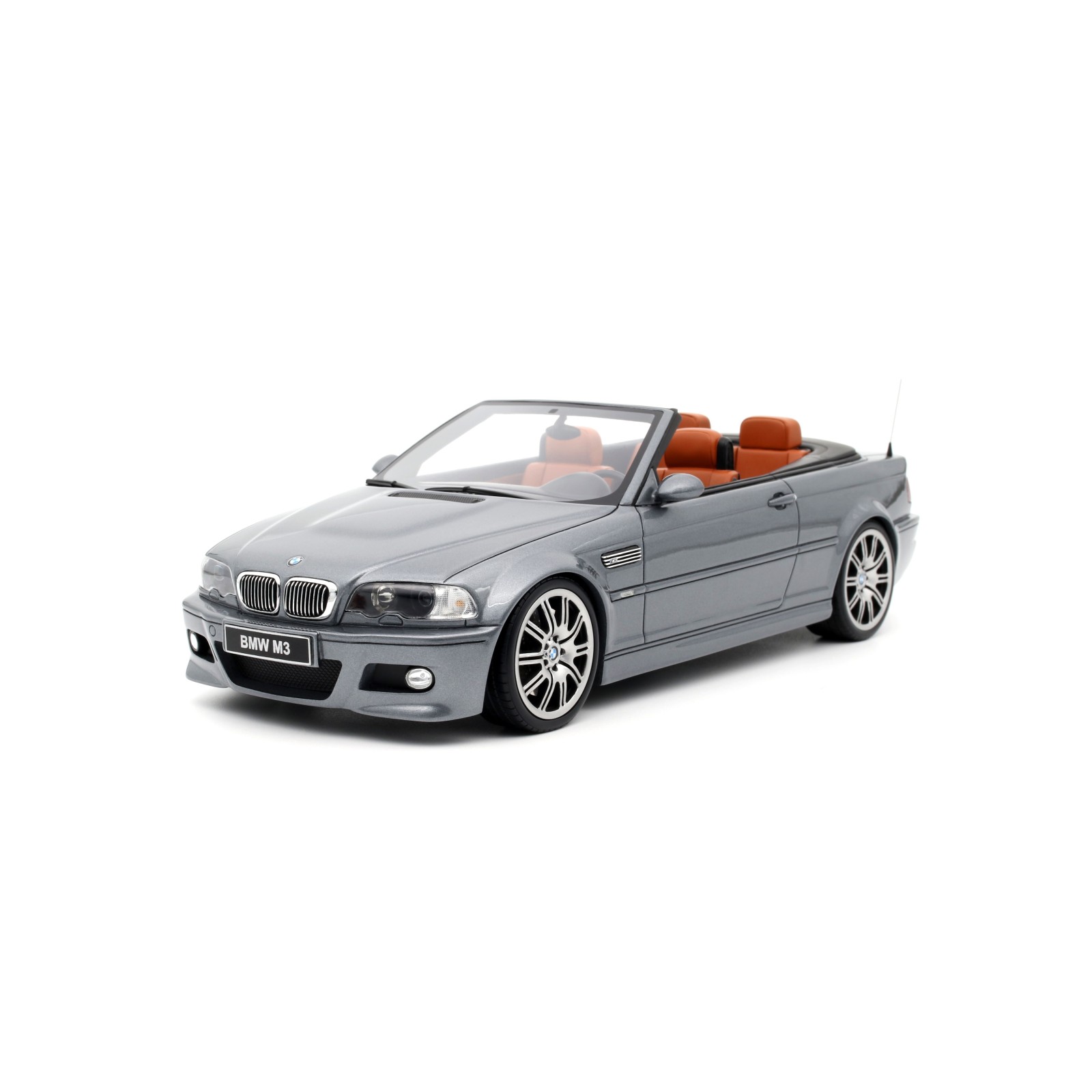 BMW E46 M3 Convertible Silver Grey A08 2004