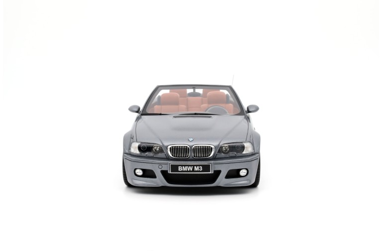 BMW E46 M3 Convertible Silver Grey A08 2004