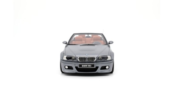 BMW E46 M3 Convertible Silver Grey A08 2004