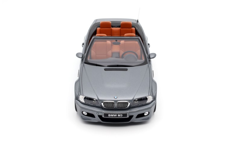 BMW E46 M3 Convertible Silver Grey A08 2004