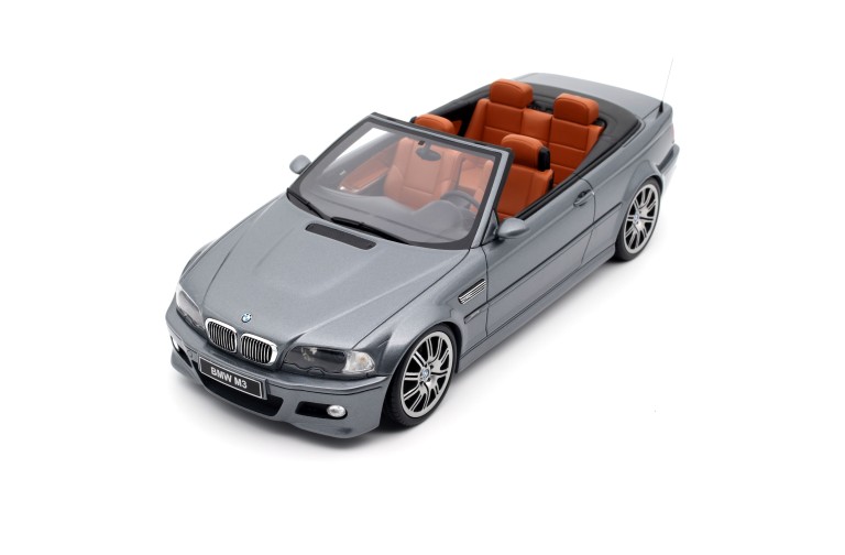 BMW E46 M3 Convertible Silver Grey A08 2004