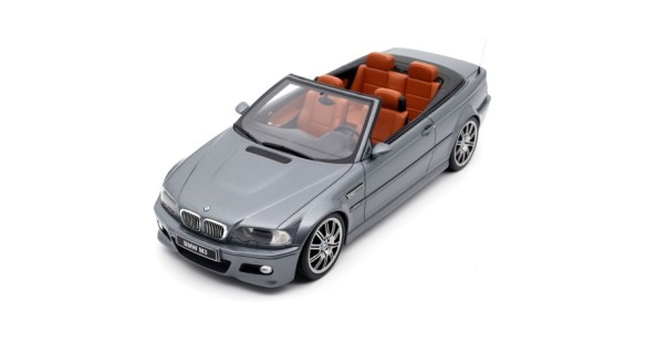 BMW E46 M3 Convertible Silver Grey A08 2004