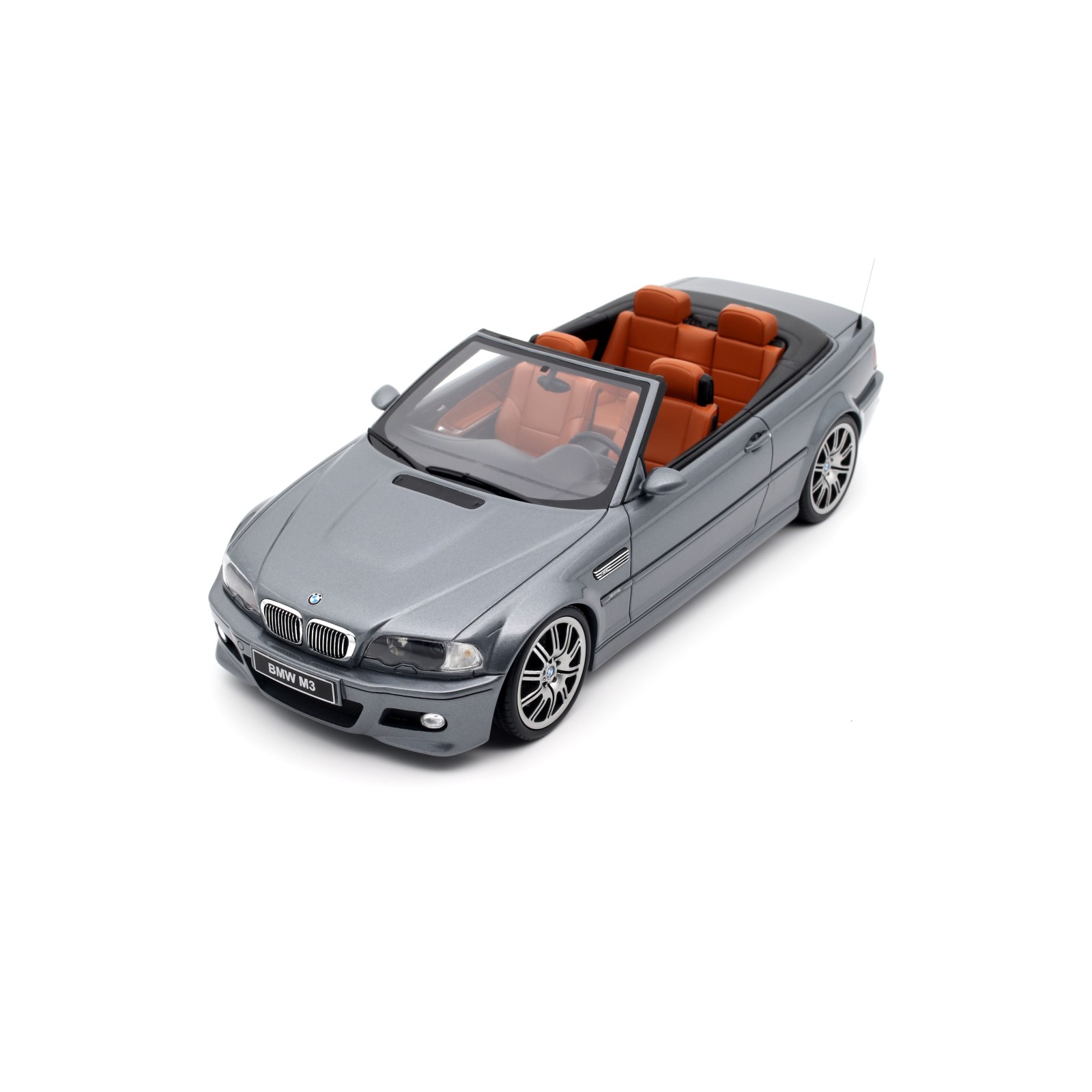 BMW E46 M3 Convertible Silver Grey A08 2004