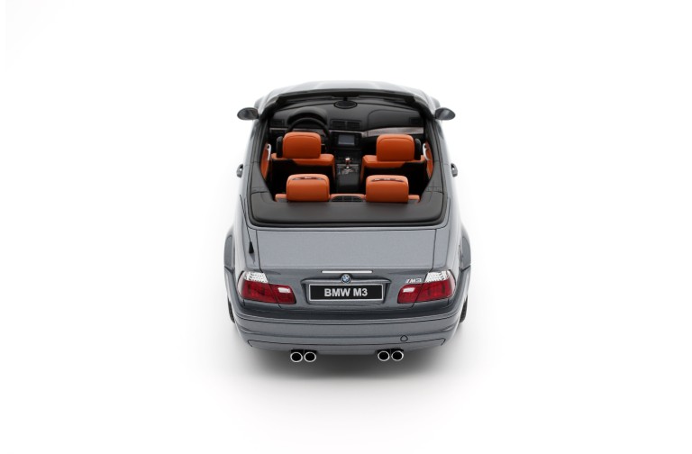 BMW E46 M3 Convertible Silver Grey A08 2004