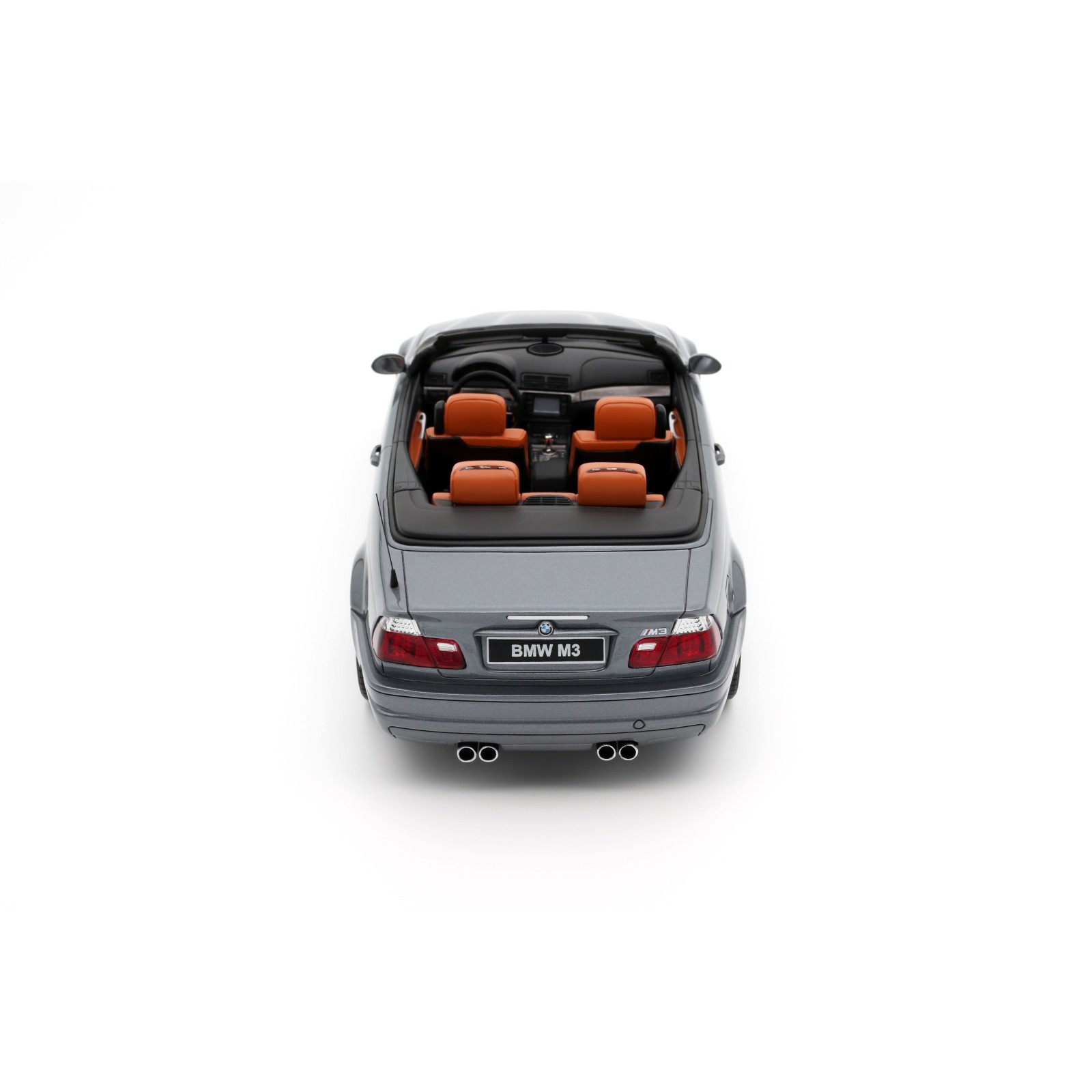 BMW E46 M3 Convertible Silver Grey A08 2004