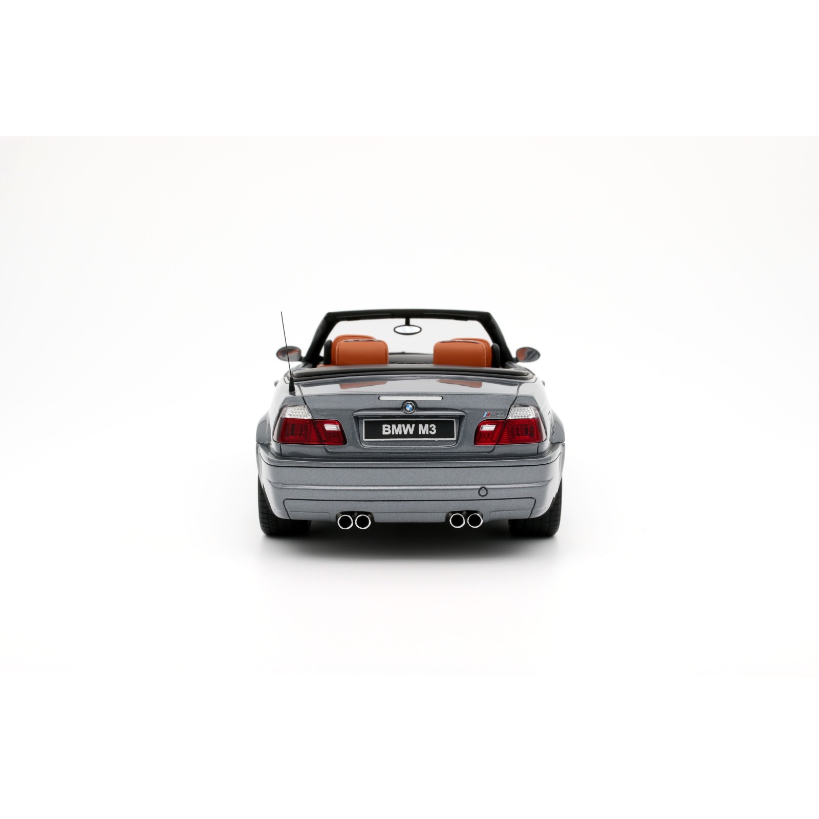 BMW E46 M3 Convertible Silver Grey A08 2004