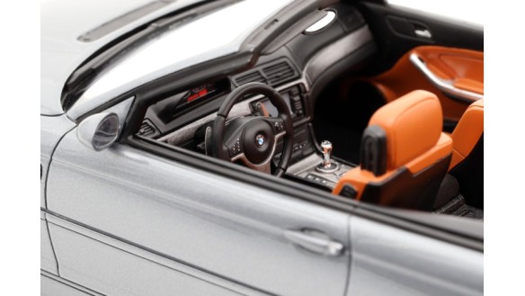 BMW E46 M3 Convertible Silver Grey A08 2004