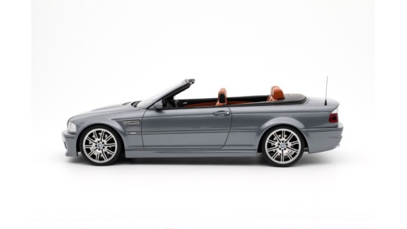 BMW E46 M3 Convertible Silver Grey A08 2004