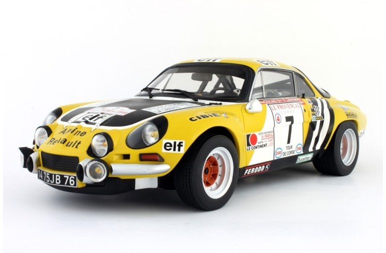 Alpine A110 Gr.4 Jaune Service 1975